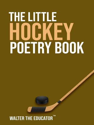 cover image of The Little Hockey Poetry Book